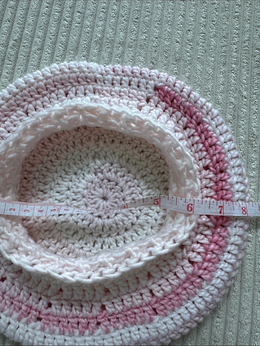 Handmade soft crocheted